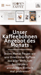 Mobile Screenshot of kronenkaffee.de